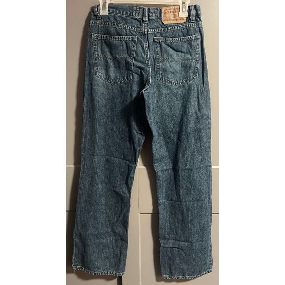 Express Mens Meneker Precision Fit Straight Leg Button Closure Jeans Waist 28" - Picture 3 of 10